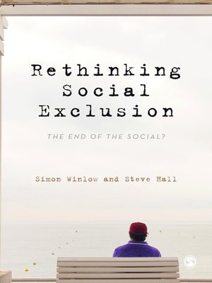 cover image of Rethinking Social Exclusion